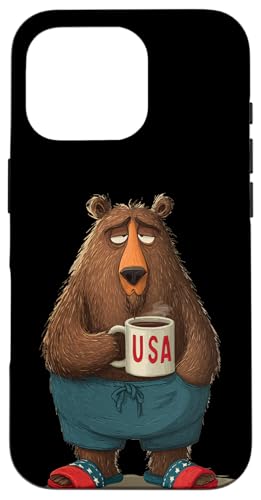 Nice Slippers Bear with US }OJbv JbvƃN}̈Dƌ X}zP[X iPhone 16 Pro p