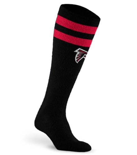 For Bare Feet NFL ARIZONA CARDINALS Cozy Feather Compression Varsity Stripe Team Color Large/Extra Large