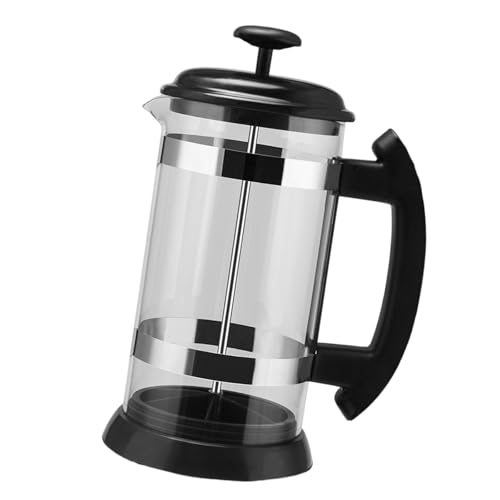 Cafetera francesa prensada con acero inoxidable y vidrio a prueba de roturas para una perfecta preparación de cafeteras prensadas