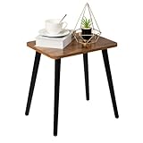 FORAOFUR Side Table, Rectangular Wooden Small End Table, Small Accent Table for Living Room, Bedroom and Balcony, Modern Side Tables for Spaces Home Decor, Easy Assembly