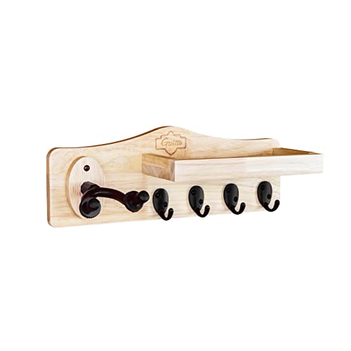 HUIOP GGS-09 Support de guitare mural multifonction Kit de bricolage Étagère de suspension murale en bois avec 4… - Les Beatles, Paul McCartney, John Lennon, RIngo Starr, George Harrison HUIOP GGS-09 Support de guitare mural multifonction Kit de bricolage Étagère de suspension murale en bois avec 4…