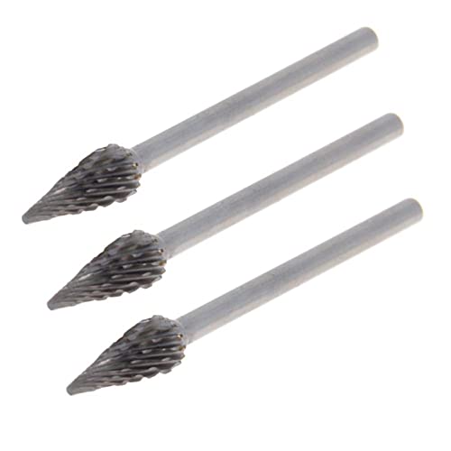 Fresas rotativas de carburo de tungsteno Auniwaig 3 piezas