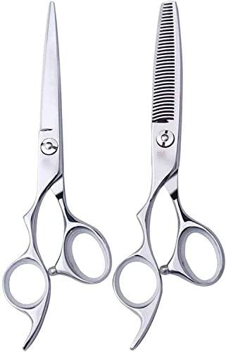 Ciseaux de coiffeur ciseaux de coupe de cheveux de 6 pouces gaucher