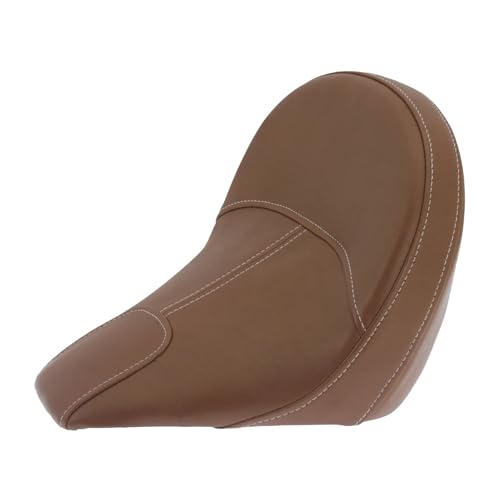 Selle Solo Moto Noir Marron - Siège Conducteur Indian Scout - 5