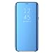 Hovisi Luxurious Shiny Flip Case cover Samsung Galaxy S7 Edge (Blue)