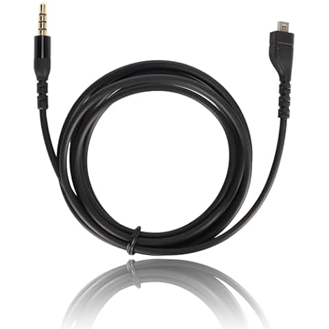 Zapasowy Kabel Audio do for Steelseries 3 5 7 Pro Prime, Zamienny Kabel do Gamingowego Zestawu Słuchawkowego