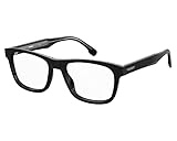 Color negro brillante Carrera 249 color 807 negro brillante, hombre, montura de acetato, calibre 55-18 (145)