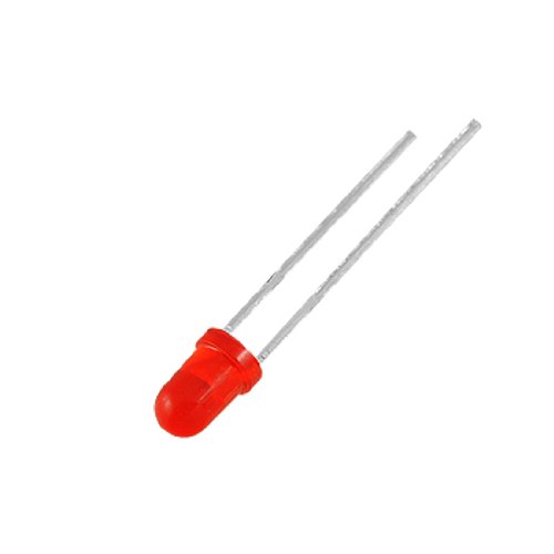 Aexit 30 x Diodes Red LED Lamp 3mm Round Head Light Schottky Diodes Emitter Diodes