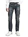 TOM TAILOR Herren Marvin Straight Jeans, 10281 - Mid Stone Wash Denim, 34/32