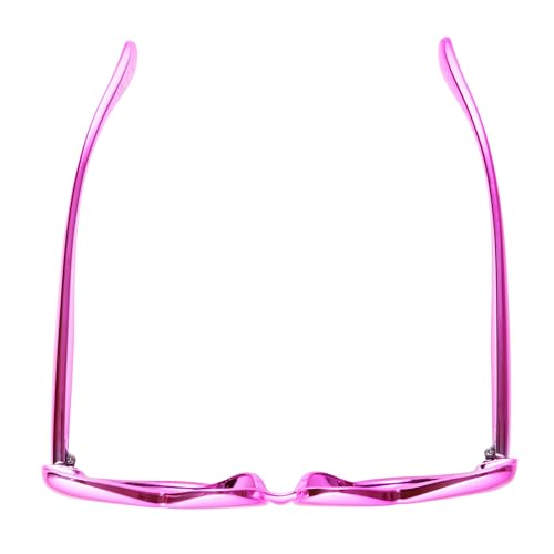 Betsey Johnson Women's Glam & Grace Heart Sunglasses, PINK, 51 mm4