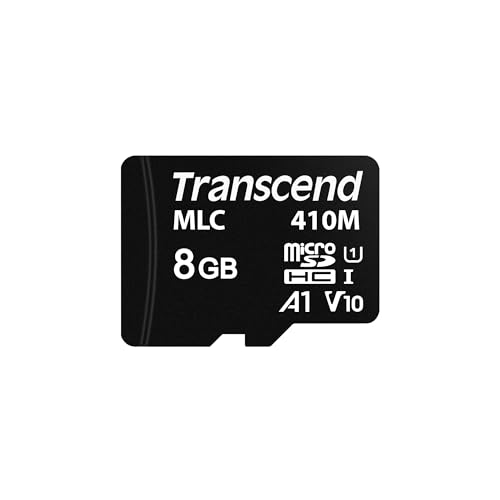 トランセンドジャパン 法人(ビジネス)向け 業務用/産業用マイクロSDカード 8GB Samsung製 2D(2bit) MLC NAND採用 高耐久 2年保証 TS8GUSD410M