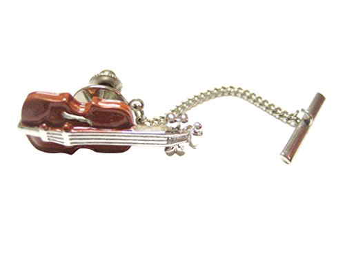 Kiola Designs Colored Violin Music Instrument Tie Tack