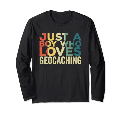 Geocaching Apparel Geocacher for Men Long Sleeve T-Shirt