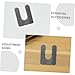 HAWILLOSCH 2pcs U-Shaped Lift Shims for Automotive Height Adjustment Leveling Spacer for Car and Industrial Equipment Optimal Stability Irregular