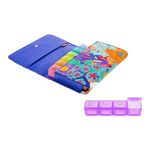 Pilulier 7 jours Pylones Bouquet pour organiser vos vitamines en voyage