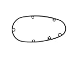  PLASTANZA Abil-Kupplungsdeckeldichtung 0,5mm - Simson S50, KR51/1 Schwalbe, SR4-2 Star, SR4-3 Sperber, SR4-4 Habicht, Duo 4/1