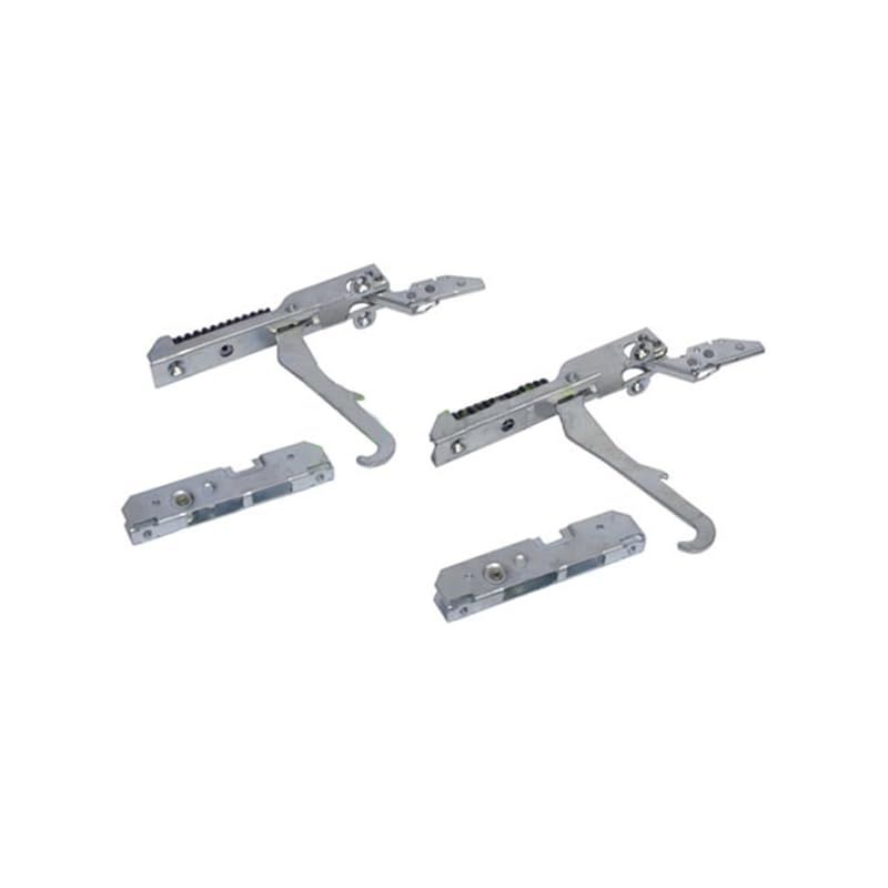  Easyricambi Kit 2 cerniere e due portarullini forno ILVE FULGOR SAMET - Per porta leggera