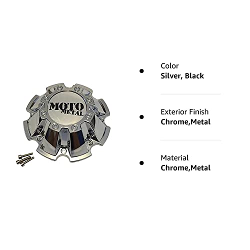 M793Chrome Moto Metal Mo962 Wheel Replacement Chrome Center Cap #TOP3