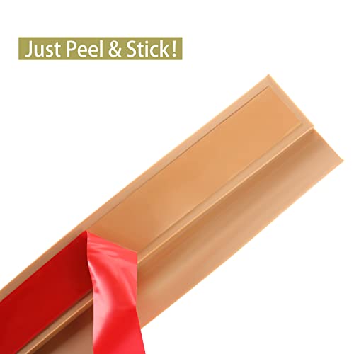 Gaahing Peel And Stick Floor Transition Strip, Carpet To Tile Transition Edging Trim Suitable For Doorways Threshold (Cover Height Within 5Mm) #TOP2