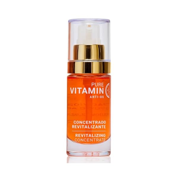 Noche Y Dia Vitamin C Serum for Mature Skin – Made in Spain – Anti Aging Formula Hydrates, Moisturizes, Firms – Targets Sun Spots, Fine Lines, Wrinkles – 30mL (1 fl oz)