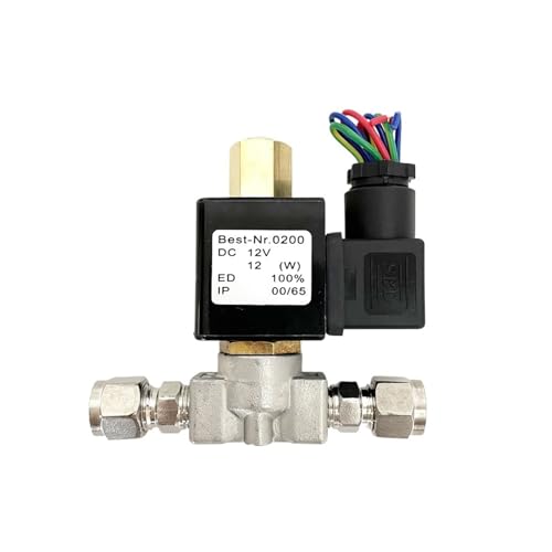 Électrovanne acier inoxydable NO VX2120-08-SS évite blocage fluide 1/4 - 3
