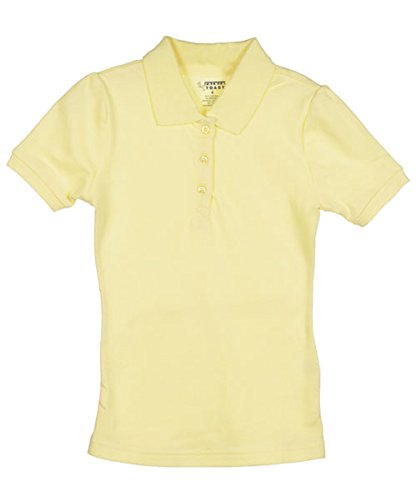 Image of French Toast Little Boys' Short Sleeve Pique Polo (Yellow - 2T)