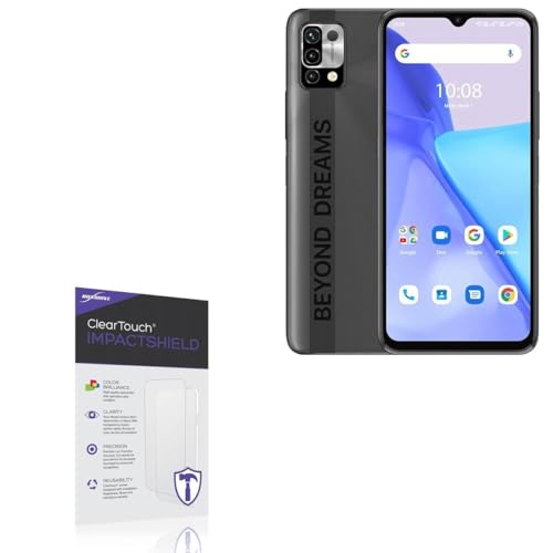BoxWave Screen Protector Compatible With Umidigi Power 5 - ClearTouch ImpactShield (2-Pack), Impenetrable Screen Protector Flexible Film