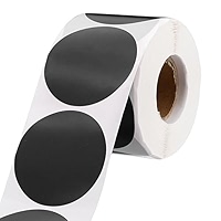 MoShining Dot Label Stickers 2 Inch 500 Large Circle Colored Round Stickers Self-Adhesive Solid Assorted Colors Stickers Coding Label Stickers 20 Colors