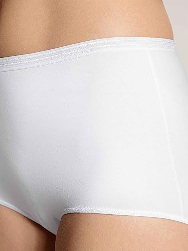 Calida Women's Comfort Stretch Cotton Full Brief Panties 23024, White, Xs #TOP2
