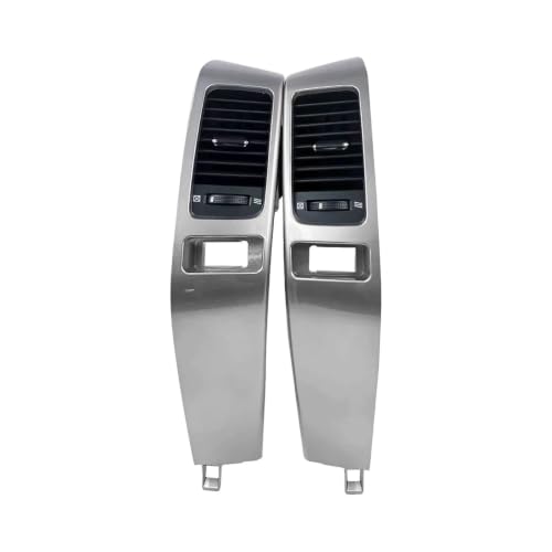 Grille de ventilation A/C avec cadre argenté premium pour Prado LC120 03-09