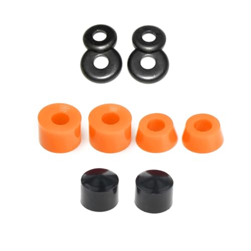 Greabuy Skateboard Shock Pad Cup Washers Shocking Absorber Cushion Mat Truck Bushing Replacements Skateboard Truck Cup Washer