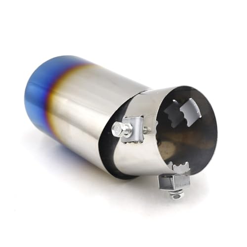 Embout d'échappement universel voiture inox : silencieux pour tuyau modifié et pot