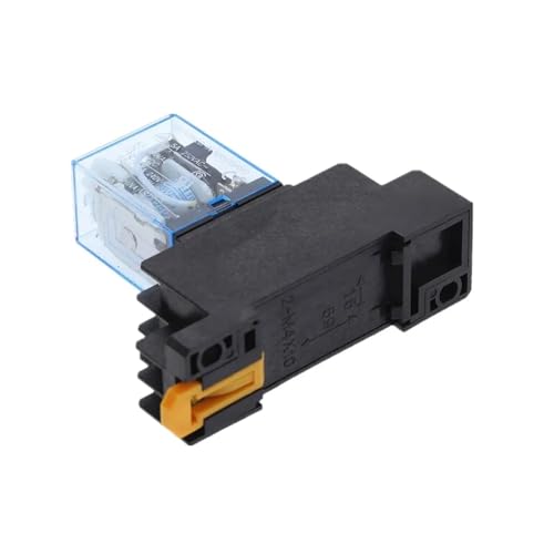 Relé MY2N-J DPDT 12V DC interruptor electromagnético de 8 pines con base de enchufe 6