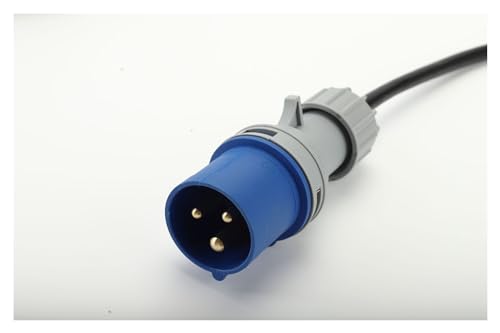 Evita cortes de corriente con el cable de extensión industrial LX-013N-16A de 220V 5
