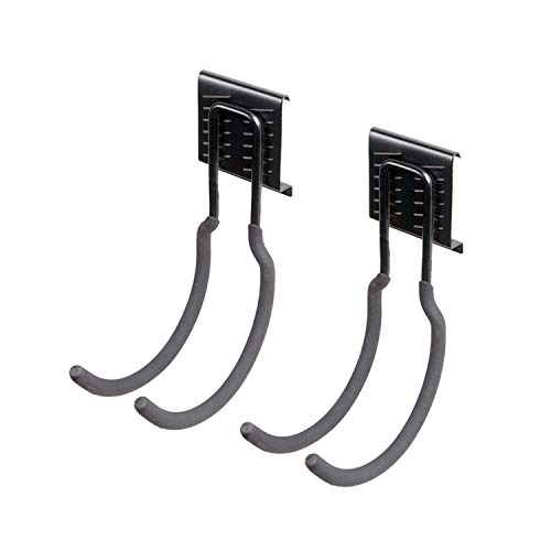 Ultrawall 2-Pack Heavy Duty Utility Steel J Hook,Multi-Purpose Garage Organizer,Cords/Water Pipe/Rope Storage Hangers for Garden Garage Shed