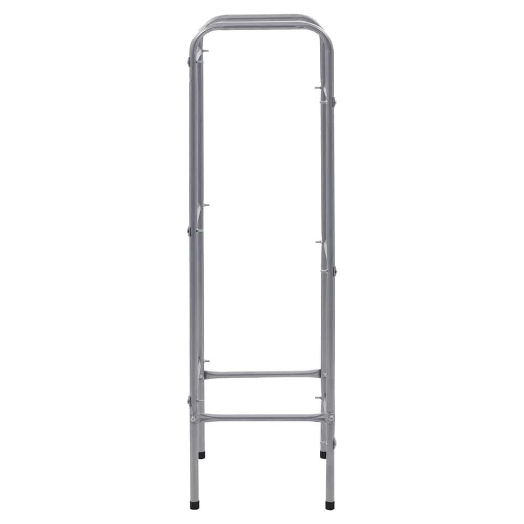 Générique Étagère de Rangement pour 3 caisses Argenté 50x33x116 cm Acier,Entreprise & Industrie,Stockage Industriel,Étagères industrielles,285212
