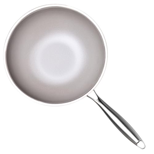 SSGP Titan Wokpfanne 30cm induktionsgeeignet & 3-Schicht-PFOA-frei