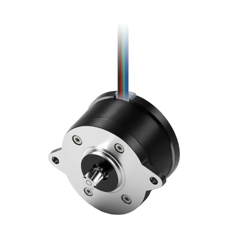 Moteur pas à pas rond 2 phases 1.8 pas engrenage hélicoïdal 9 dents