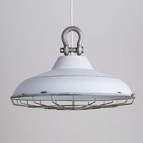 Preisvergleich Produktbild Bkrred LOFT-Anhänger Light Industrial Caged hängende Deckenpendelleuchte Bauernhof-Anhänger-hängendes Deckenleuchter Metall Runde Schatten for Wohnzimmer Kronleuchter Schlafzimmer Lampe Study Shop-Dek