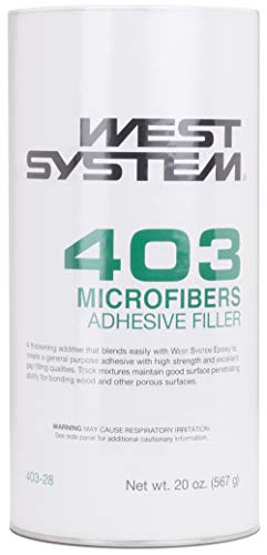 West System 403-28 Microfibers, 20 oz