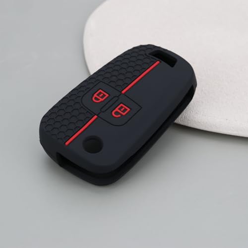 Fundas de silicona para llave de coche Opel Corsa D E antigolpes con protección para 2 botones 5