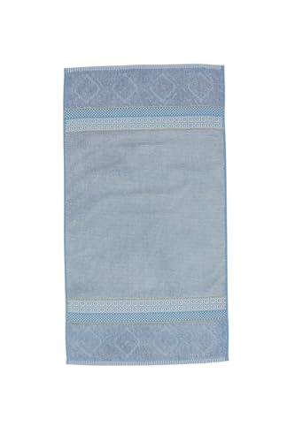 Pip Studio Soft Zellige Handtuch Blue Grey 55x100cm (1 Stück)