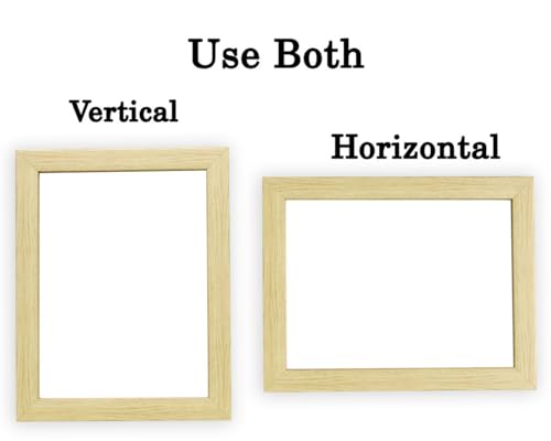 Image of Photo frame 3.5 x 5 inch (postcard size) Natural Wood Color Table Top /Wall Decoration Hanging
