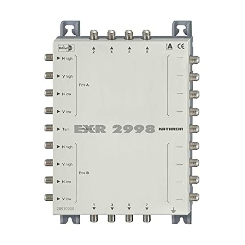 Kathrein EXR 2998 Multi-Switch with 8 Connections Cover