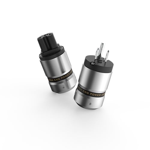 Conector macho de alimentación Tertullus aluminio baño en rodio miniatura 4