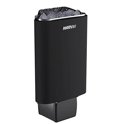 Harvia Delta D29E 2,9 kW Black estufa de sauna finlandés Horno eléctrico Negro
