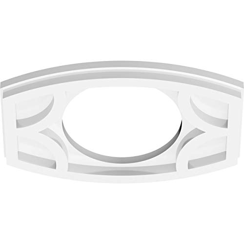 Image of Ekena Millwork CMP10X6KY-05000 Kailey Architectural Grade PVC Contemporary Urethane Ceiling Medallions 10 inchW x 6 5 /8 inchH x 5 inchID x 5 1 /4 inchC x 1 inchP