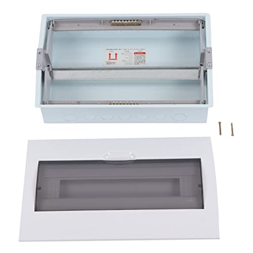 Boîte de distribution d'énergie intérieure 18 voies avec rail DIN pour tableaux électriques - 6