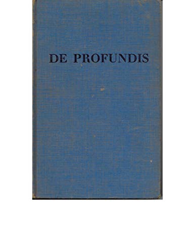 De Profundis: The Complete Text B00B5NUDCG Book Cover