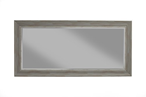Sandberg Furniture 18311, Full Length Leaner Mirror, Antique Grey #TOP1